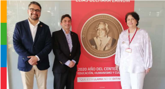 Integrantes de Cátedra participaron en apertura de la Cátedra Centenario de la Universidad del Sinú, Colombia. 