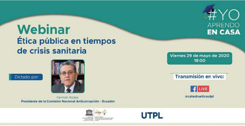 Ética Pública en tiempos de crisis sanitaria