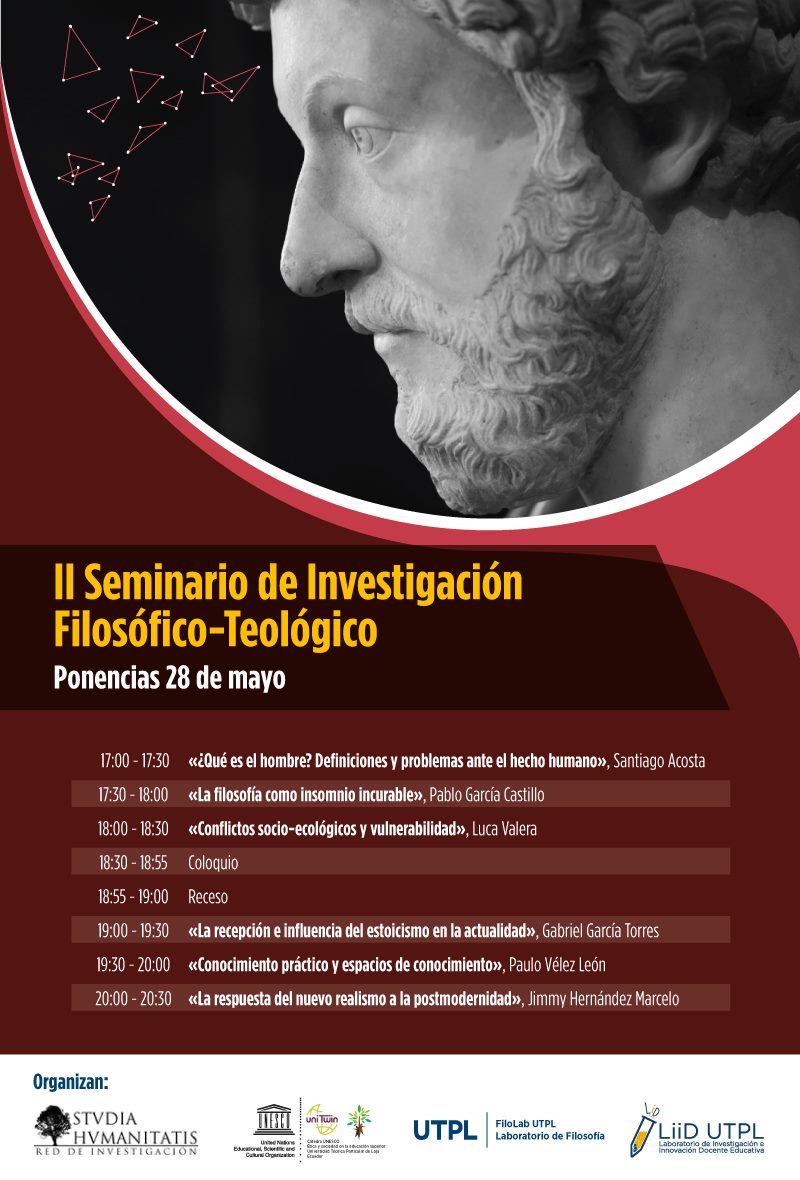 II Seminario de Investigación Filosófico Teológico, con expositores de Chile, España, Canadá y Ecuador.