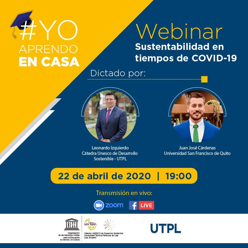 seminario web Sustentabilidad en tiempos de Covid-19