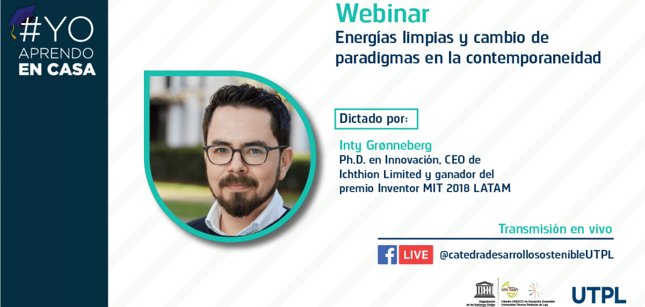 Webinar Energías limpias y cambio de paradigmas en la contemporaneidad