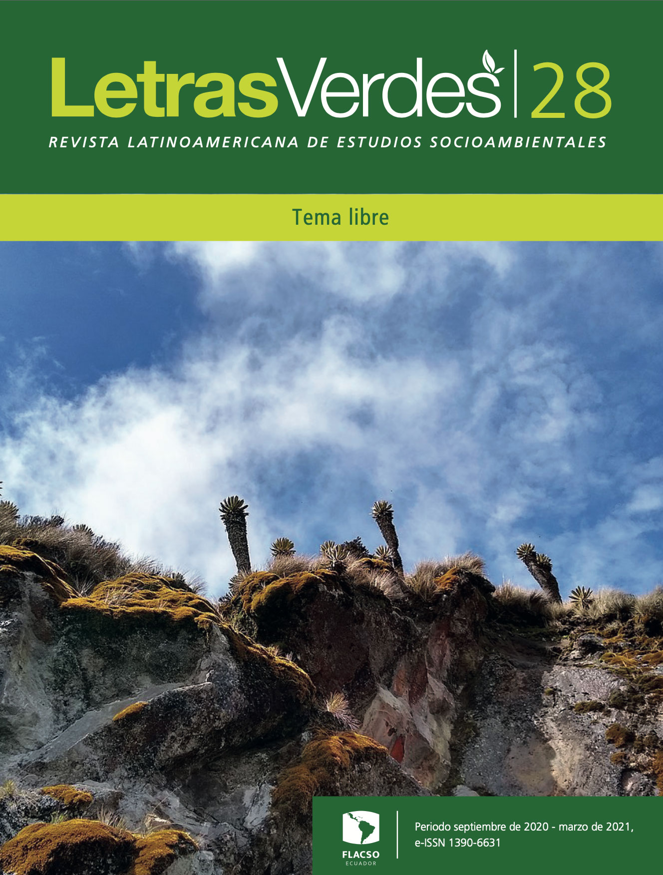 Revista Letras Verdes número 28